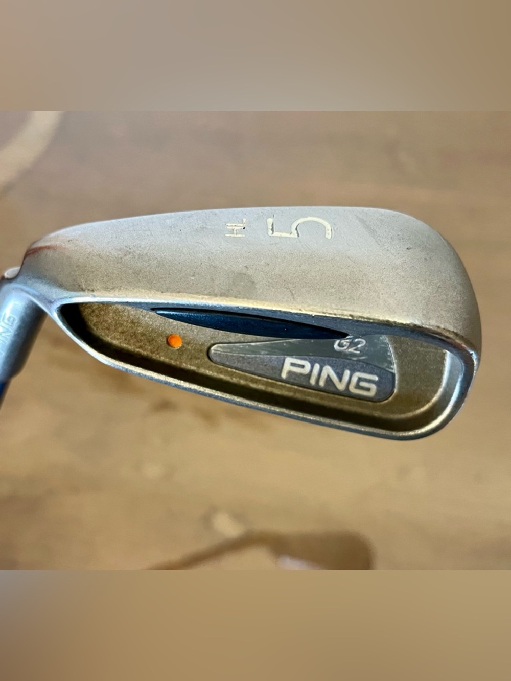 Ping G2 L HL 5-Iron LH Orange Dot - Ping TFC-100 Ladies Flex - ~37”